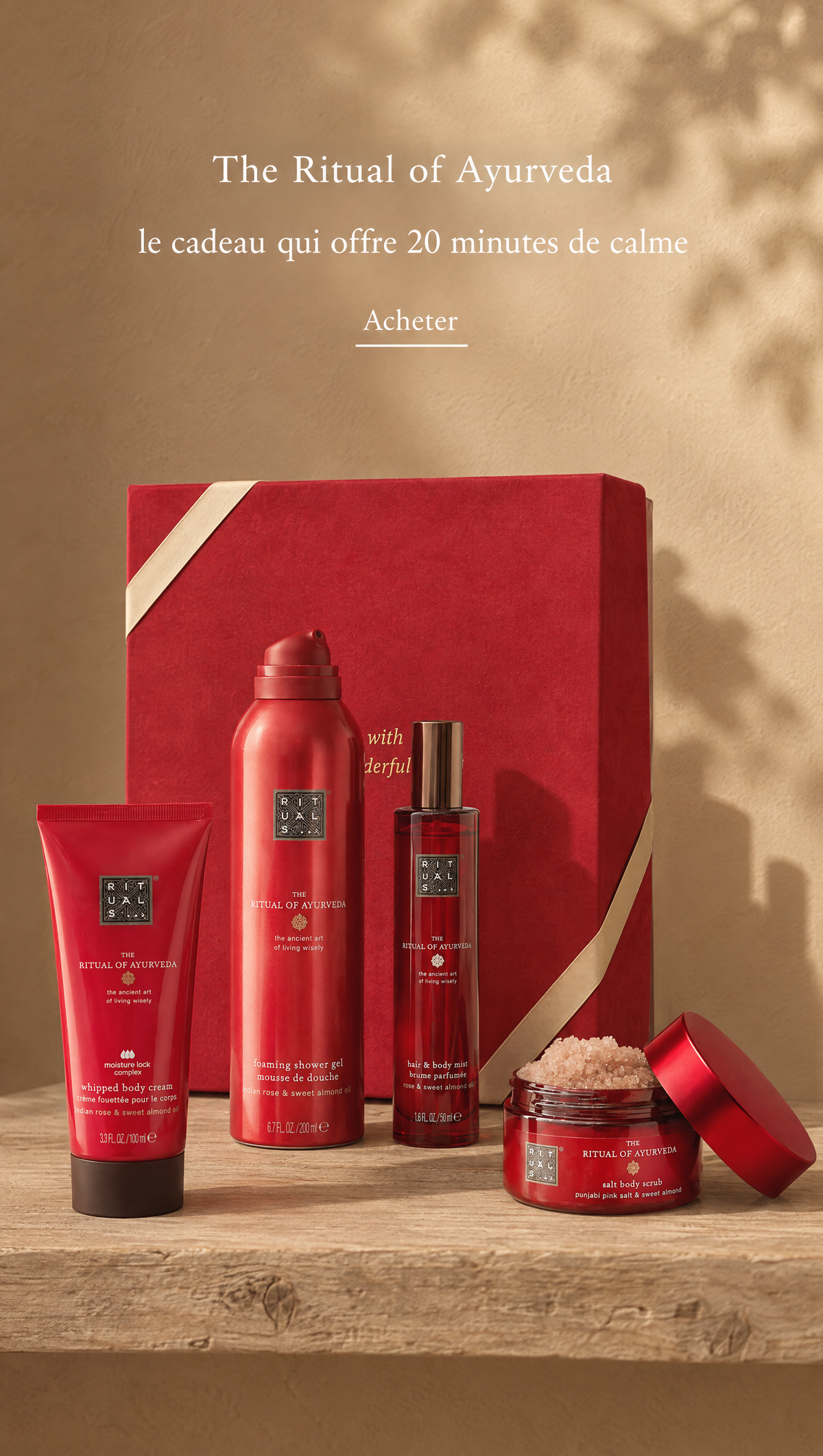 Rituals The Ritual of Ayurveda – Rebalancing Collection Taille L
